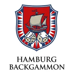 Backgammon Motiv Club-Wappen Hamburg Backgammon