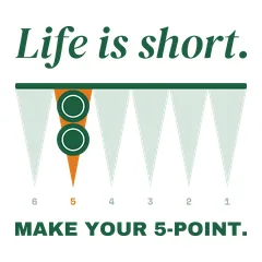 Backgammon Motiv Make Your 5-Point